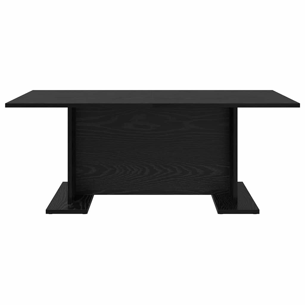 Couchtisch Schwarz Eichen-Optik 103.5 x 60 x 40 cm