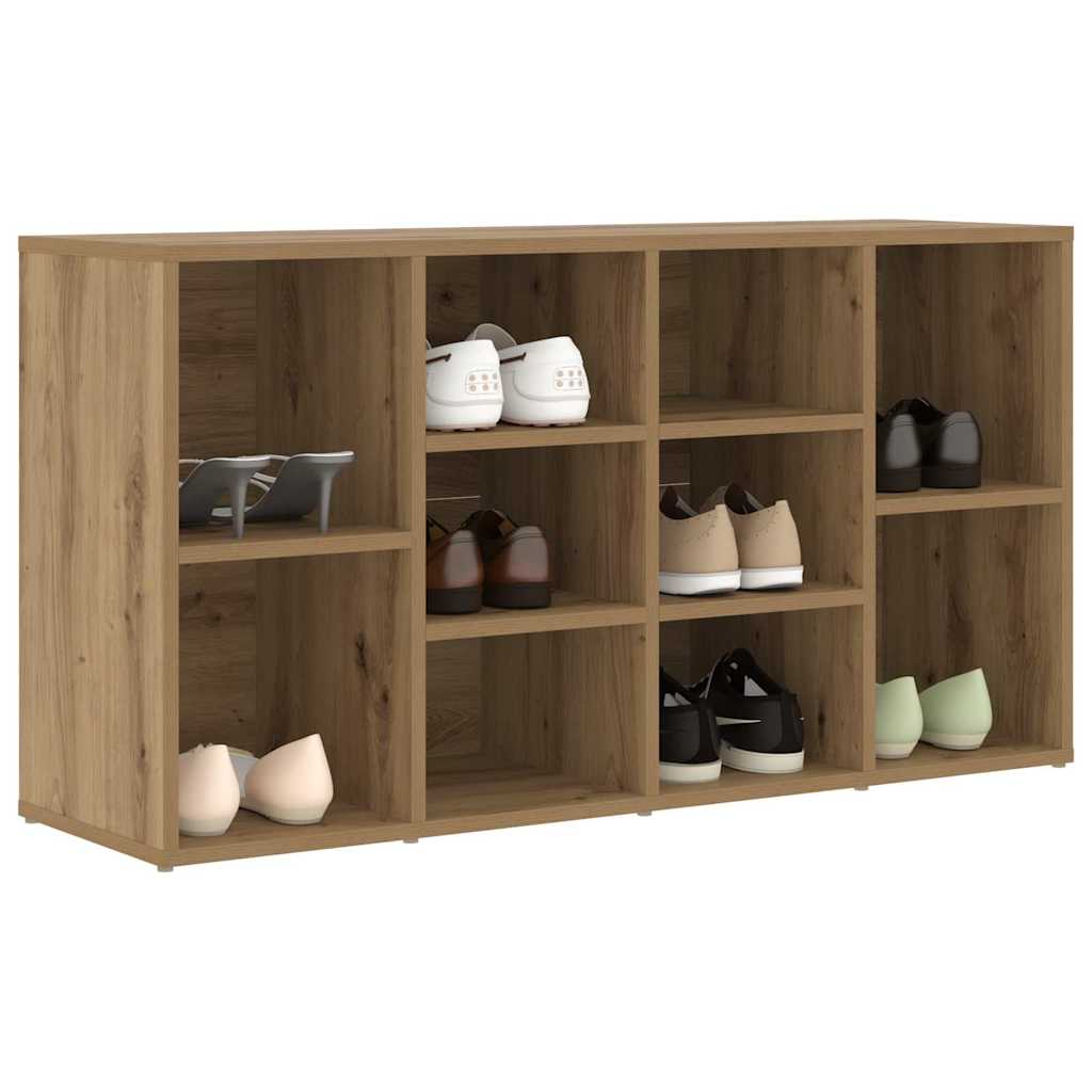 Schuhbank Artisan-Eiche 103 x 30 x 54,5 cm Holzwerkstoff