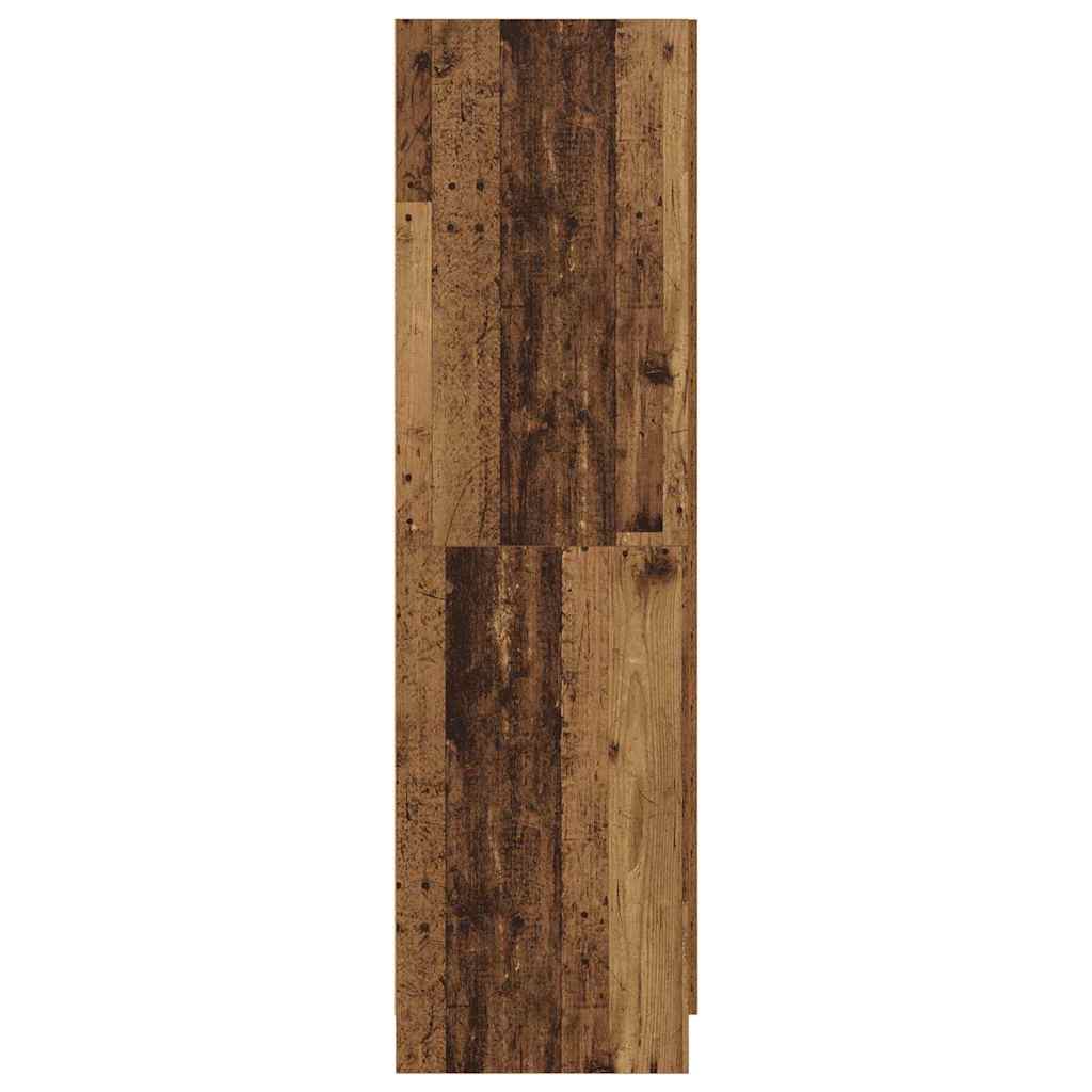 Kleiderschrank Altholz 82,5 x 51,5 x 180 cm Holzwerkstoff