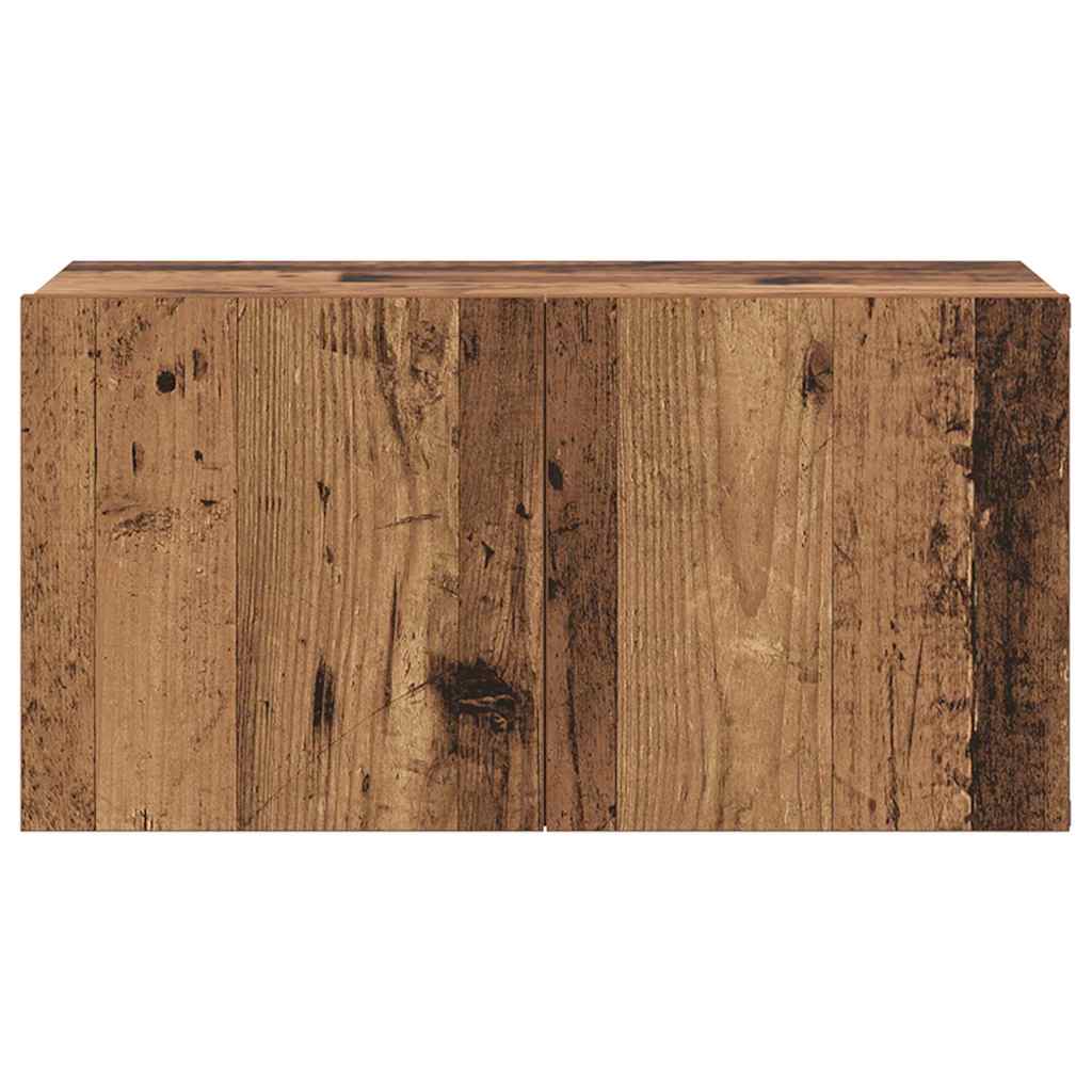 TV-Schrankset Wandmontiert Braun 60 x 30 x 30 cm Holzwerkstoff