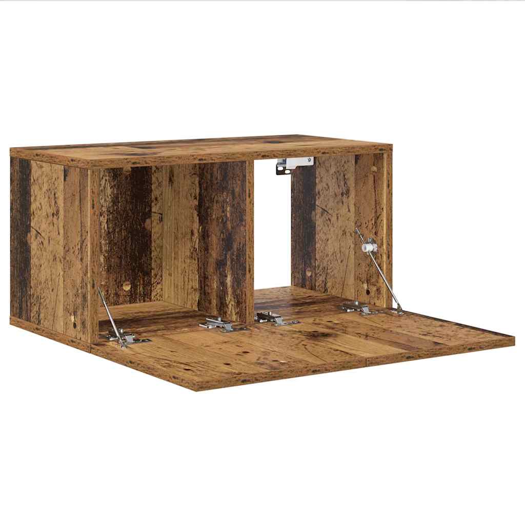 TV-Schrankset 3 pcs Braun 60 x 30 x 30 cm Holzwerkstoff