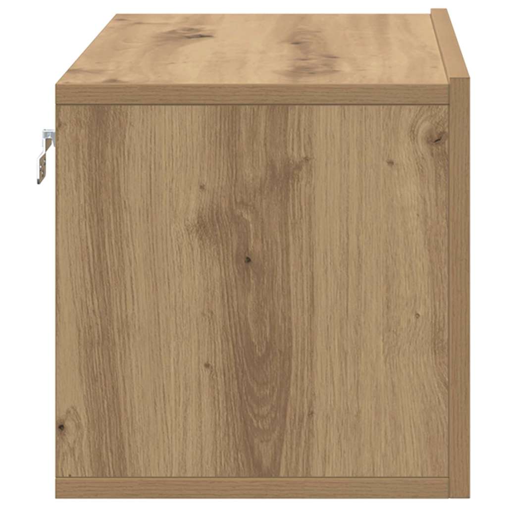 TV-Schrankset Wandmontiert Braun 60 x 30 x 30 cm Holzwerkstoff