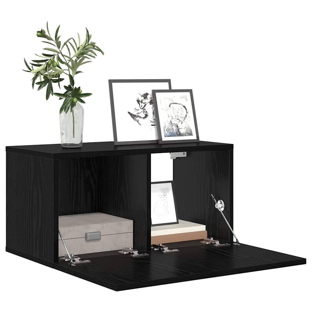 TV-Schrankset Schwarz 60 x 30 x 30 cm Holzwerkstoff