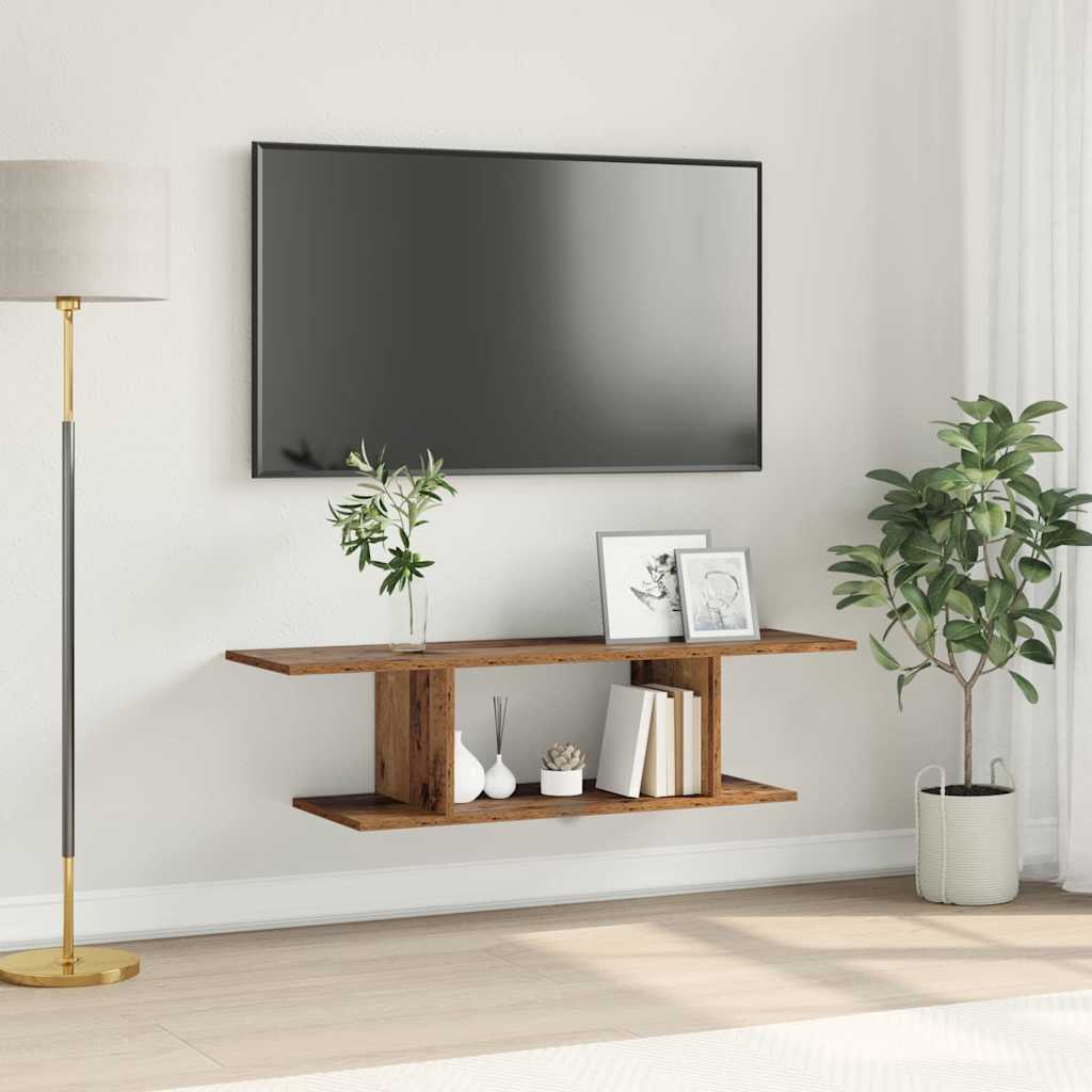 TV-Schrankset Braun 103 x 30 x 26,5 cm Holzwerkstoff