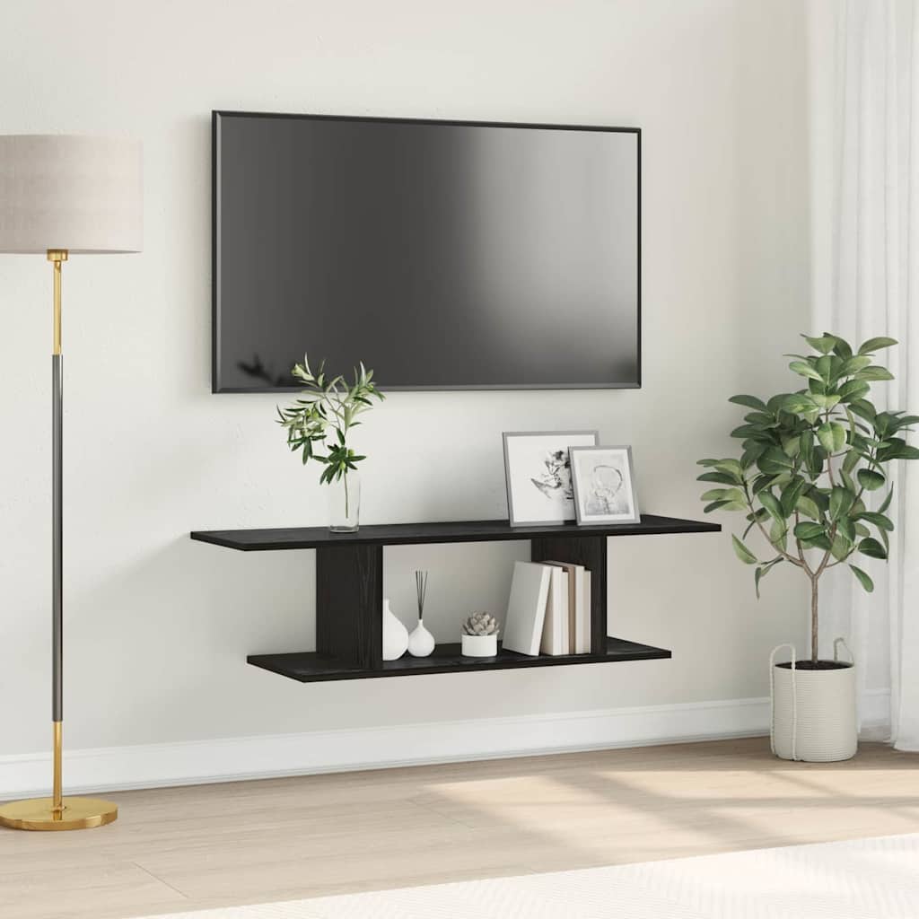 TV-Schrankset Schwarz 103 x 30 x 26,5 cm Holzwerkstoff