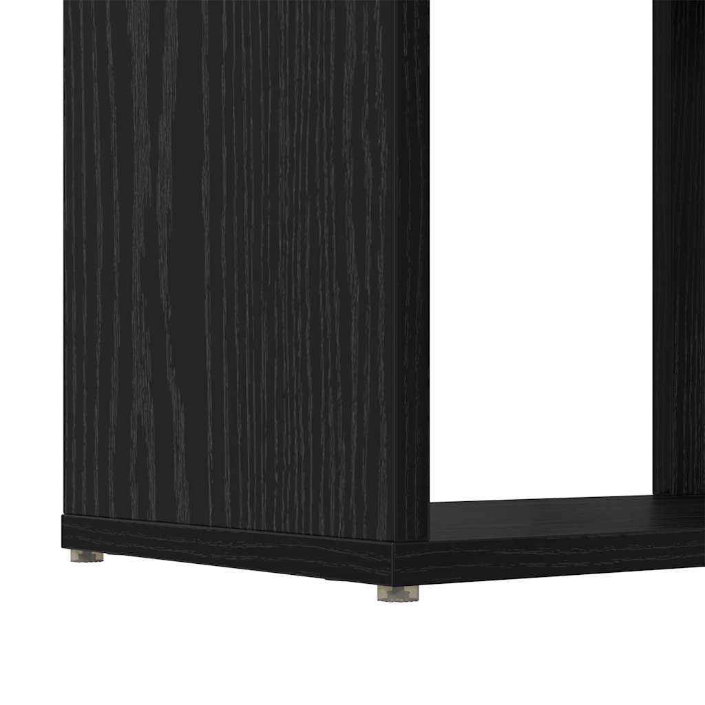 TV-Schrankset Schwarz 60 x 24 x 125,5 cm Holzwerkstoff