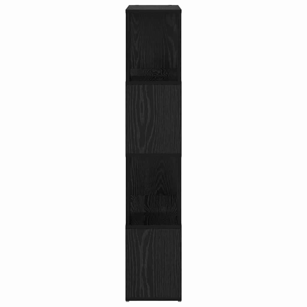 TV-Schrankset Schwarz 60 x 24 x 125,5 cm Holzwerkstoff