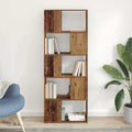 TV-Schrankset Wandmontiert Braun 60 x 24 x 156 cm Holzwerkstoff