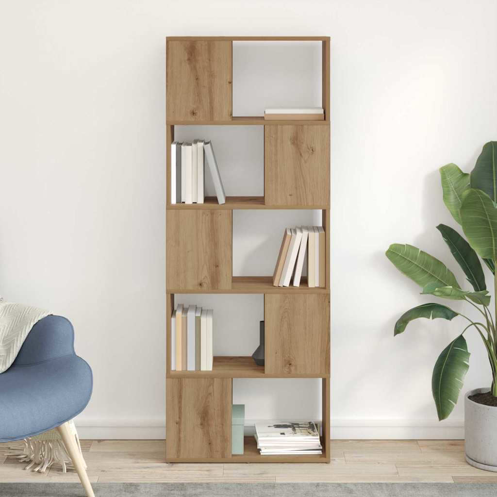 TV-Schrankset Wandmontiert Braun 60 x 24 x 156 cm Holzwerkstoff