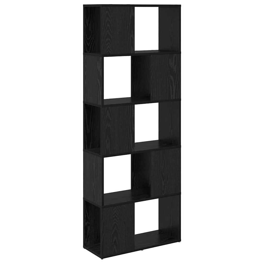 TV-Schrankset Schwarz 60 x 24 x 156 cm Holzwerkstoff