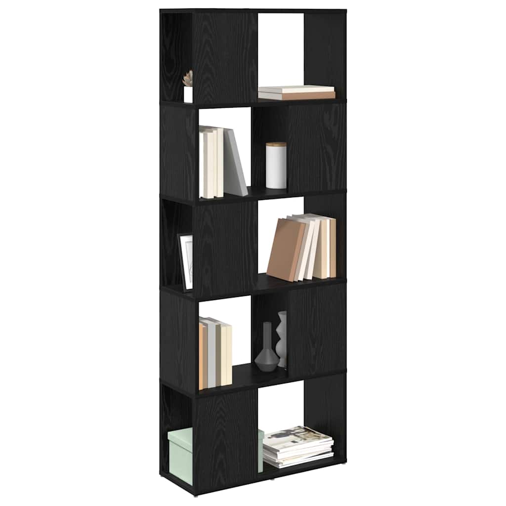 TV-Schrankset Schwarz 60 x 24 x 156 cm Holzwerkstoff