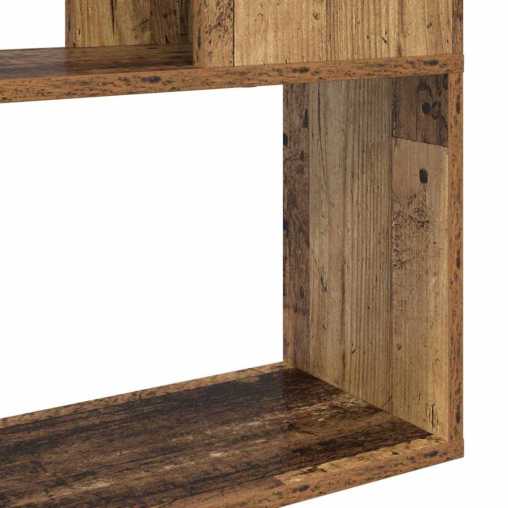TV-Schrankset Wandmontiert Braun 80 x 24 x 125 cm Holzwerkstoff