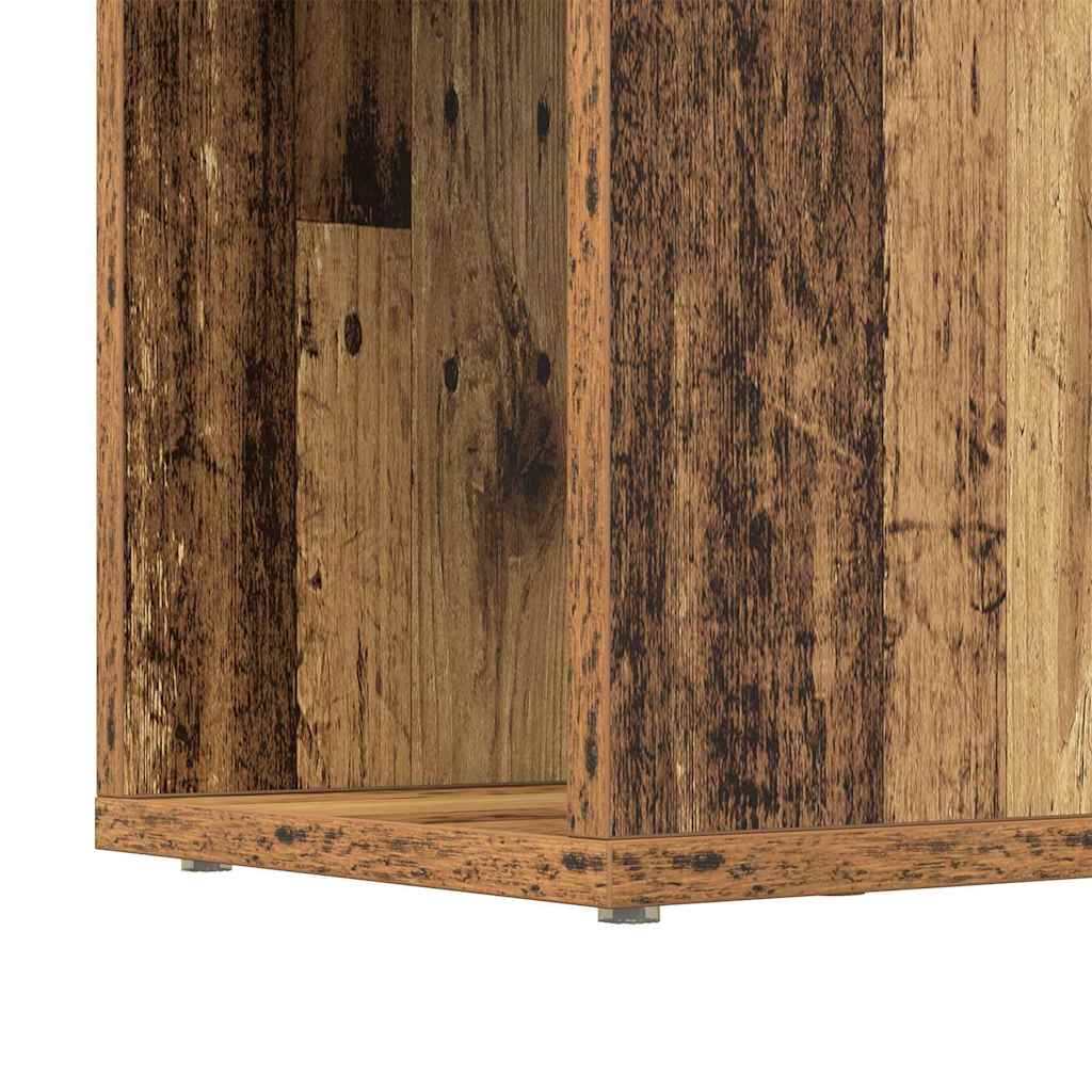 TV-Schrankset Wandmontiert Braun 80 x 24 x 125 cm Holzwerkstoff