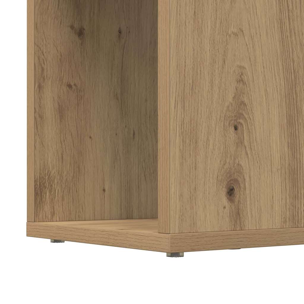 TV-Schrankset Wandmontiert Braun 80 x 24 x 125 cm Holzwerkstoff