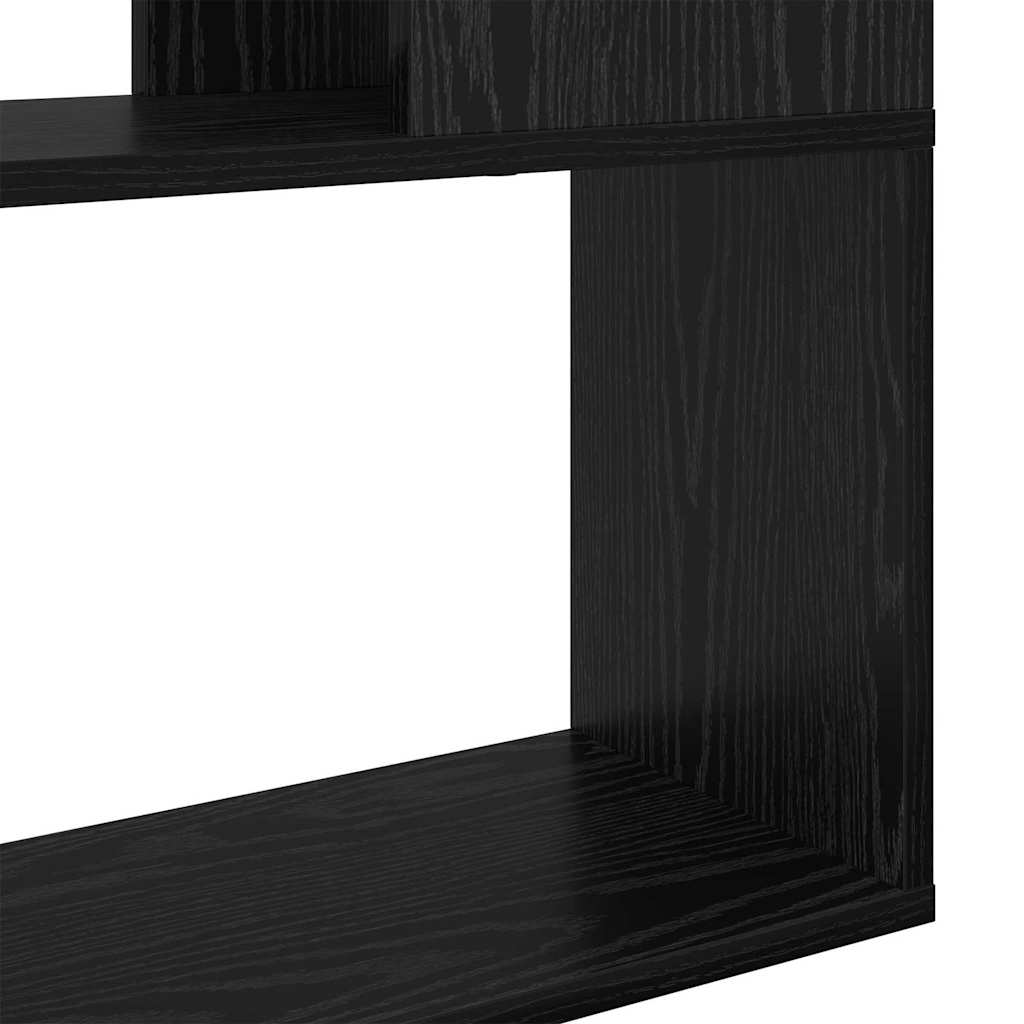 TV-Schrankset Schwarz 80 x 24 x 125 cm Holzwerkstoff