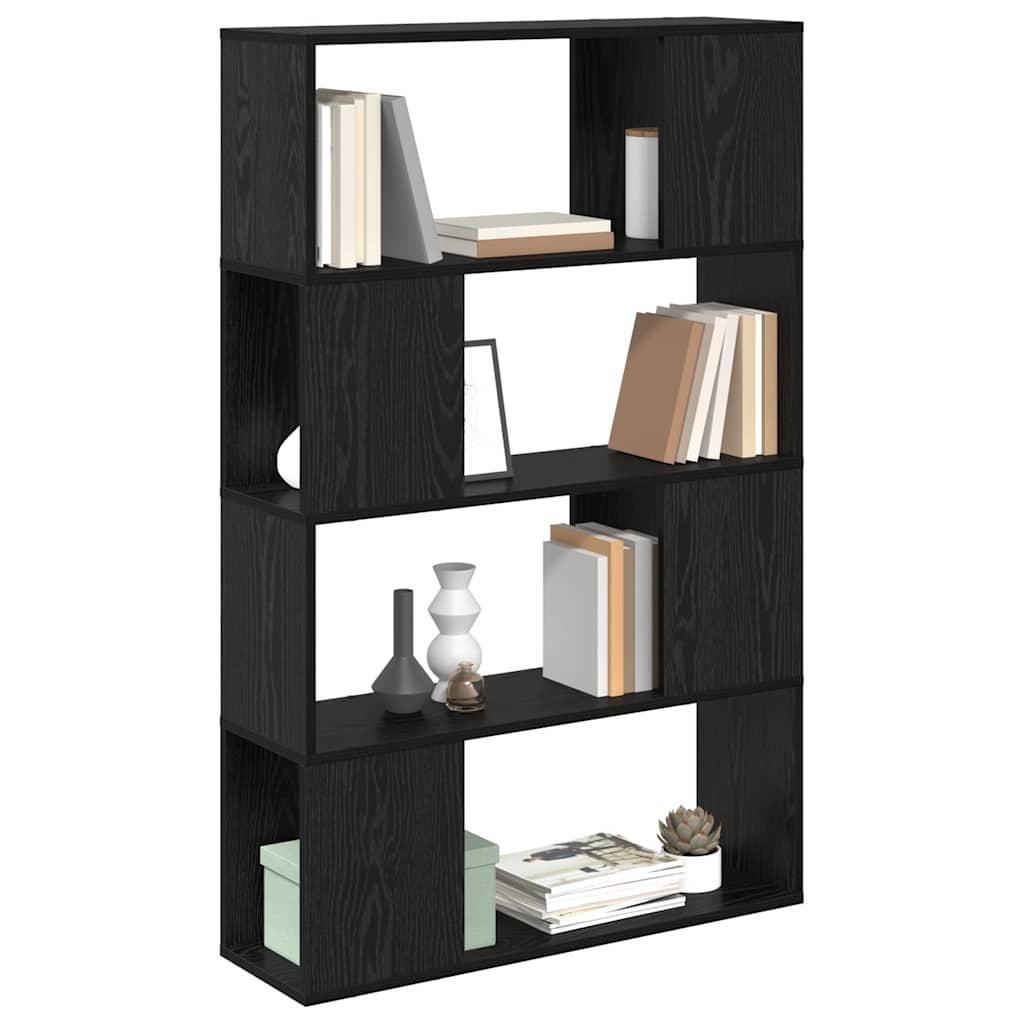 TV-Schrankset Schwarz 80 x 24 x 125 cm Holzwerkstoff