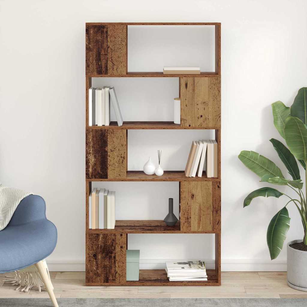 TV-Schrankset Wandmontiert Braun 80 x 24 x 156 cm Holzwerkstoff