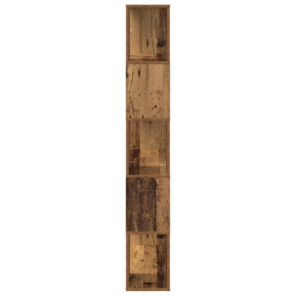 TV-Schrankset Wandmontiert Braun 80 x 24 x 156 cm Holzwerkstoff