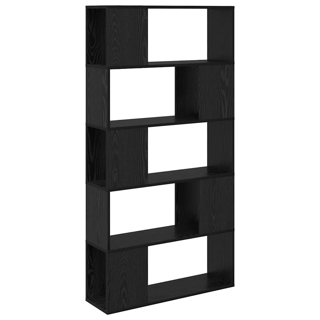 TV-Schrankset Schwarz 80 x 24 x 156 cm Holzwerkstoff