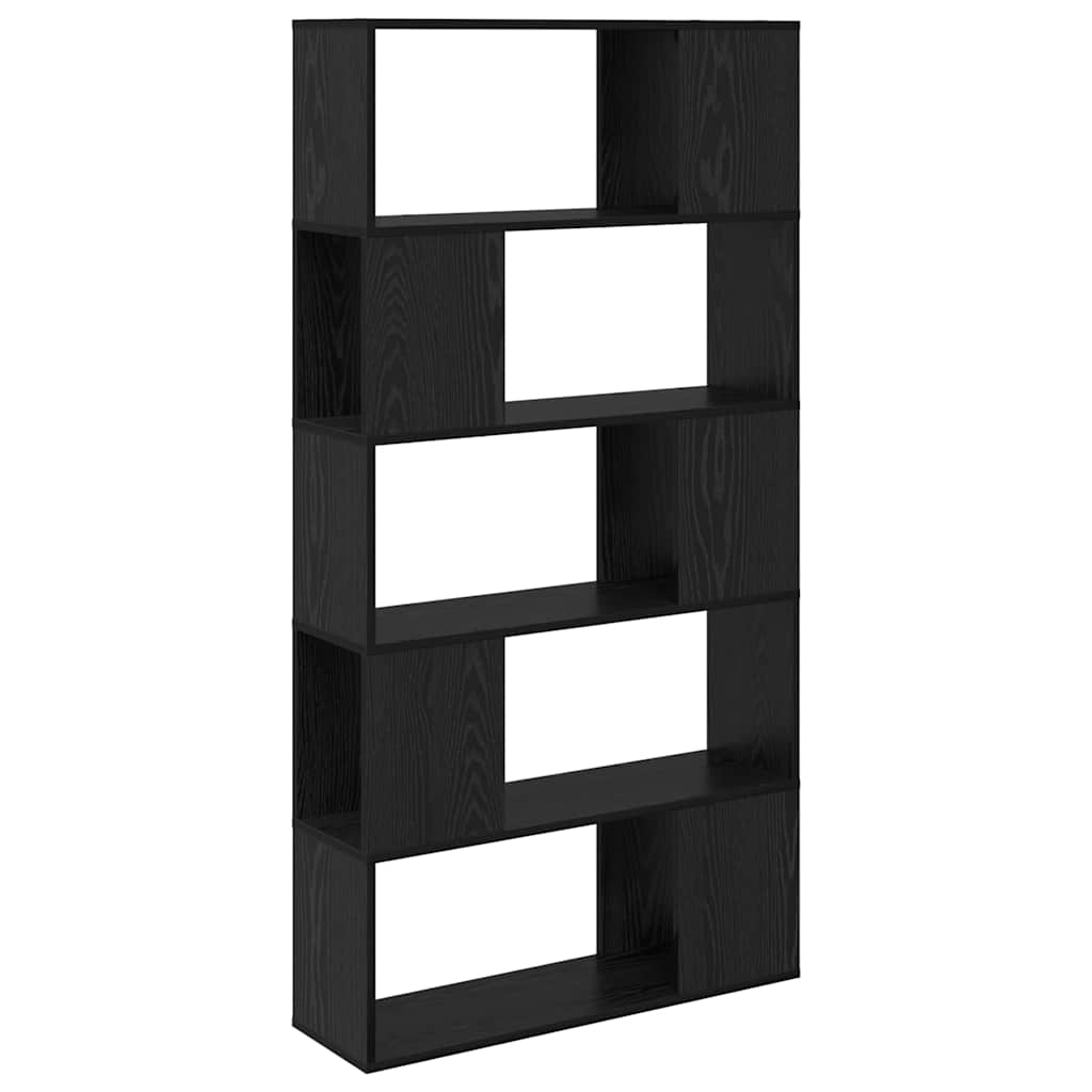 TV-Schrankset Schwarz 80 x 24 x 156 cm Holzwerkstoff