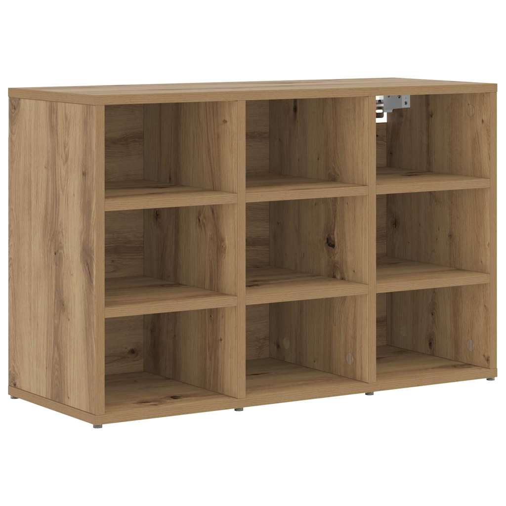 Schuhschrank Artisan-Eiche 77,5 x 30 x 51 cm Holzwerkstoff