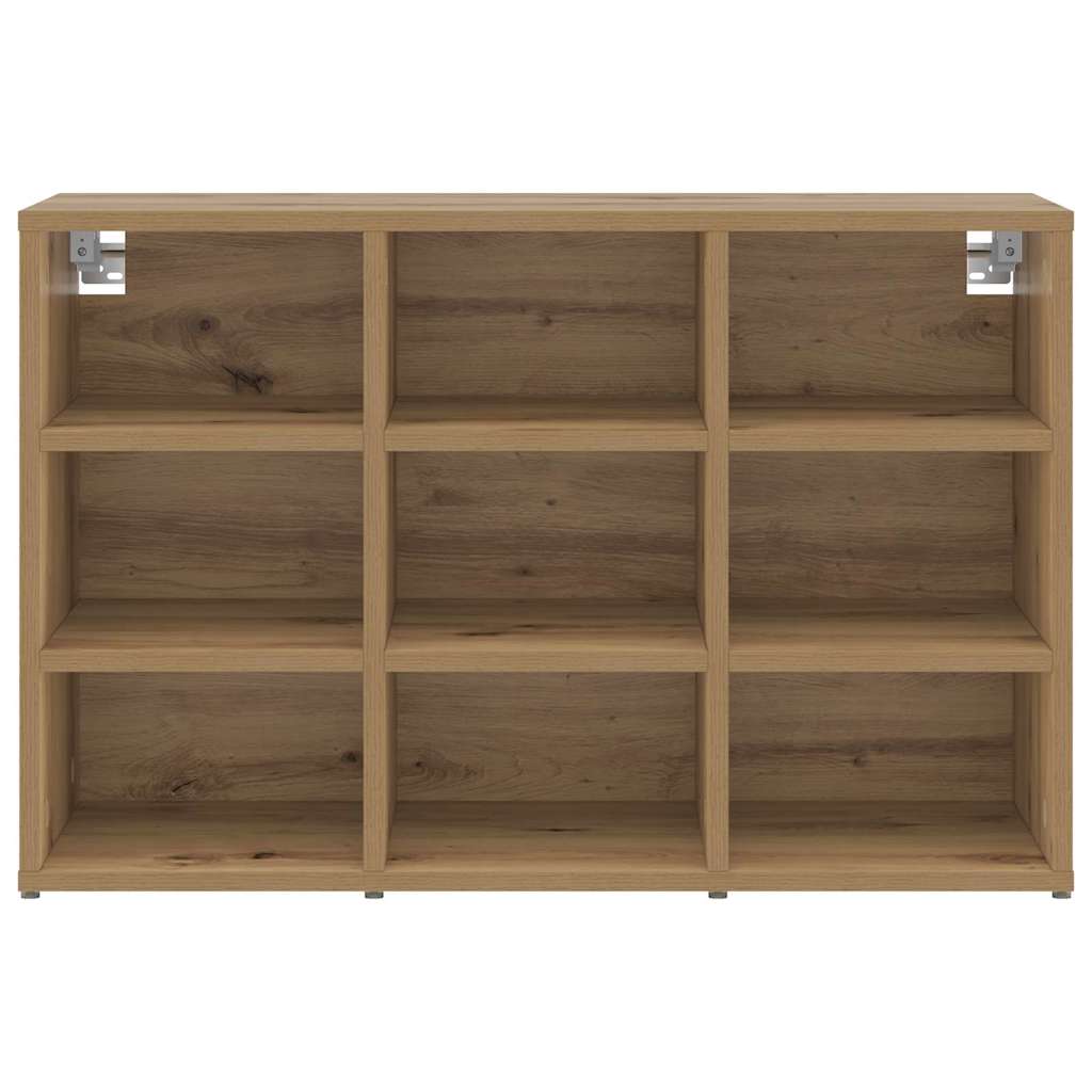 Schuhschrank Artisan-Eiche 77,5 x 30 x 51 cm Holzwerkstoff