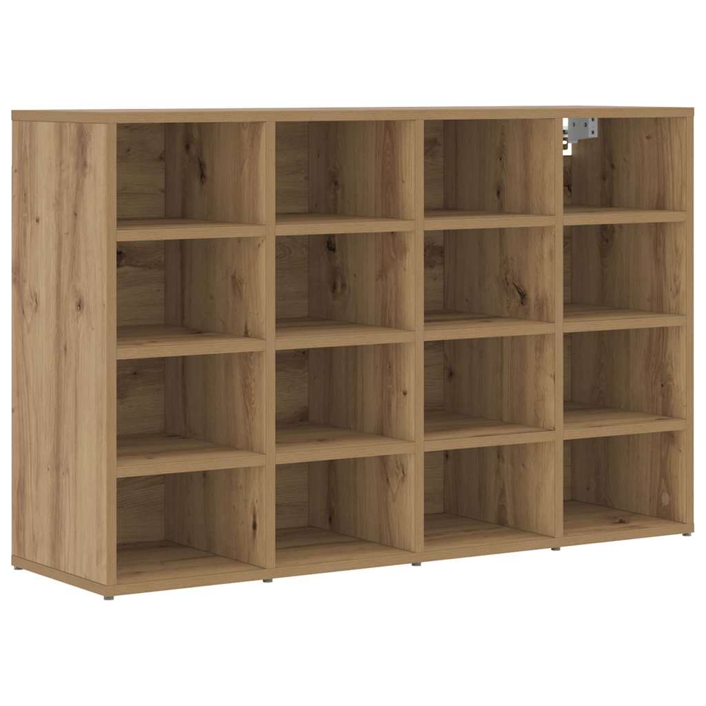 Schuhschrank Artisan-Eiche 103 x 30 x 67 cm Holzwerkstoff