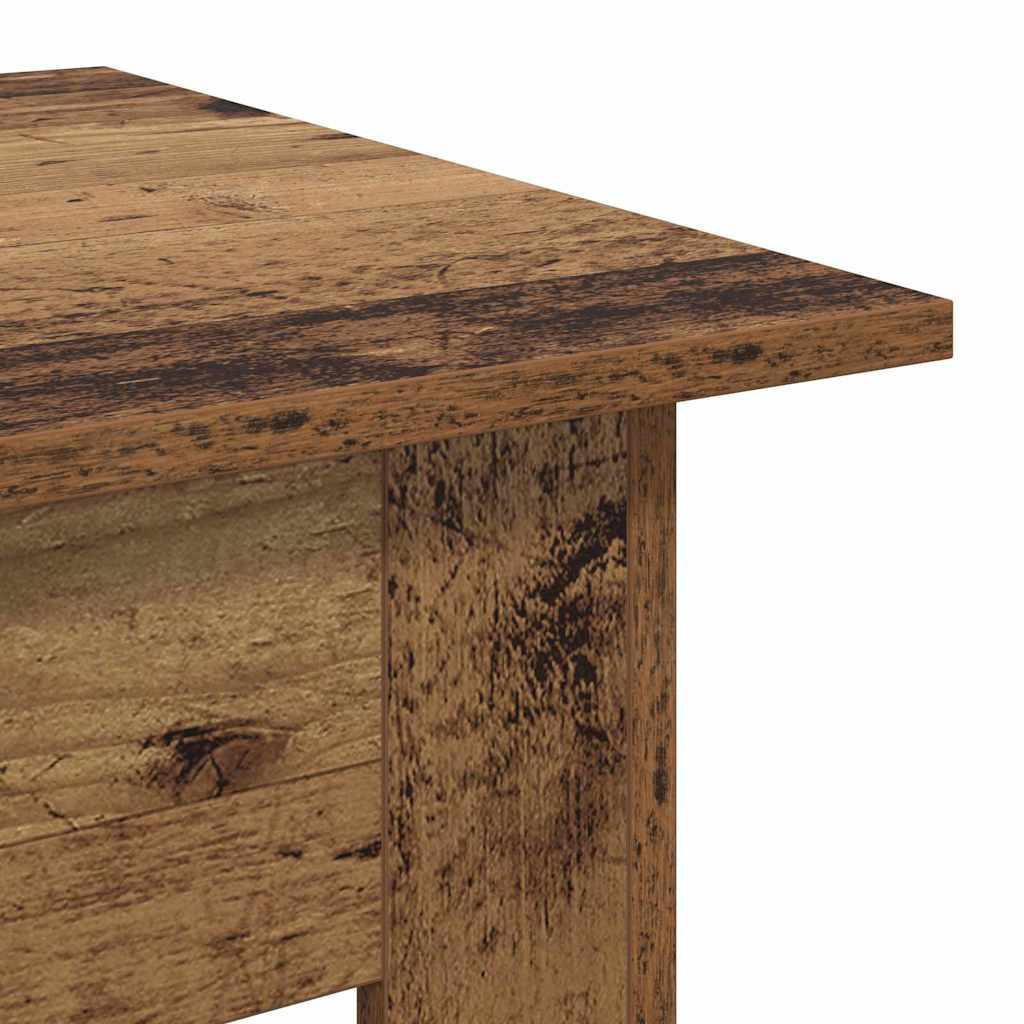 Couchtisch Altholz 55 x 55 x 42 cm Holzwerkstoff