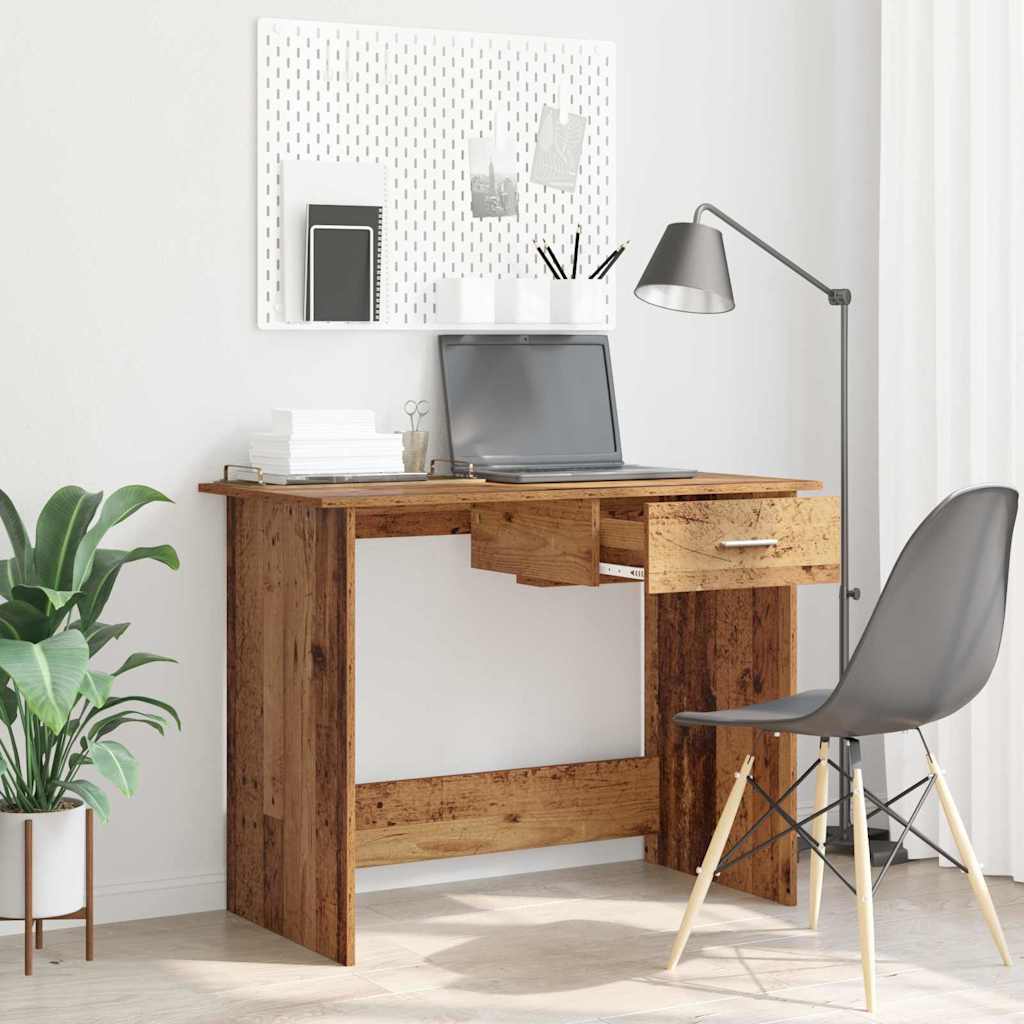 Schreibtisch Altholz 100 x 50 x 76 cm Holzwerkstoff
