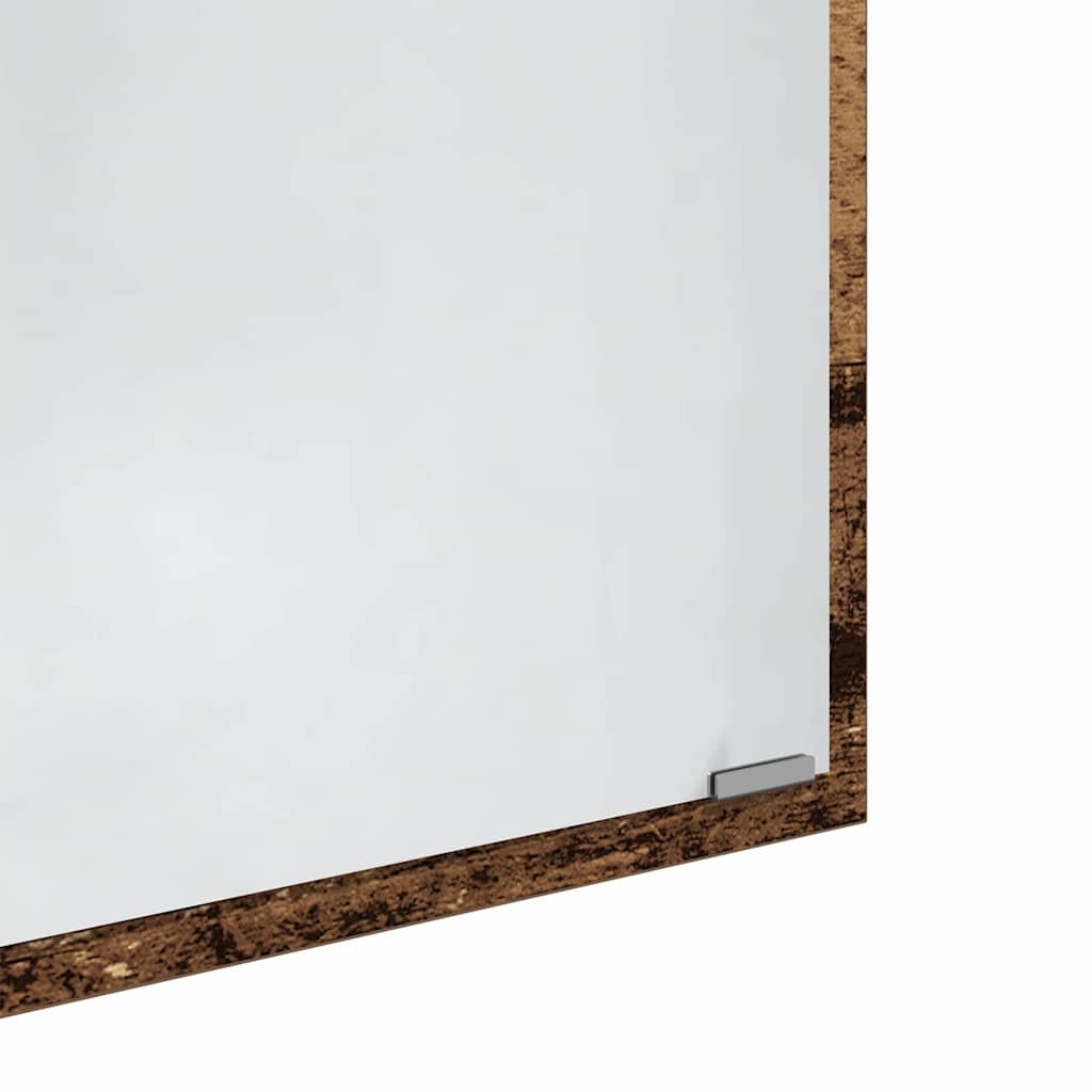 Spiegel Wandmontiert Altholz 90 x 8,5 x 37 cm Holzwerkstoff