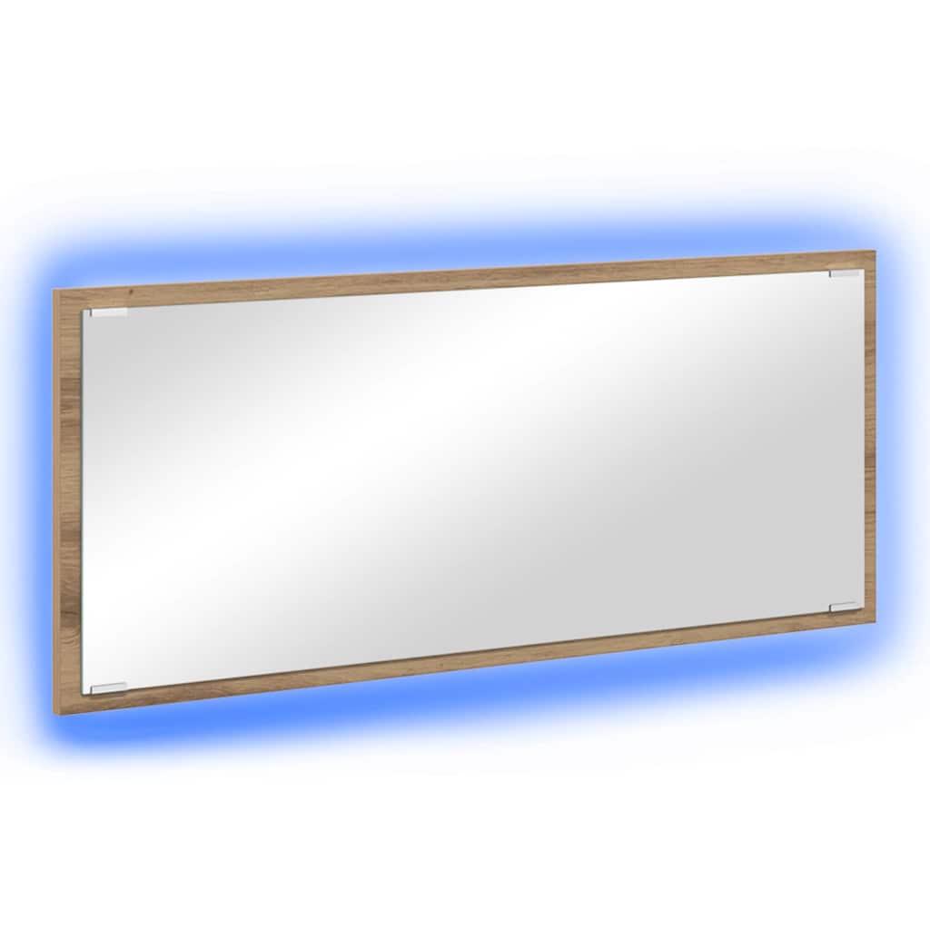 Spiegel Artisan-Eiche 90 x 8,5 x 37 cm Holzwerkstoff