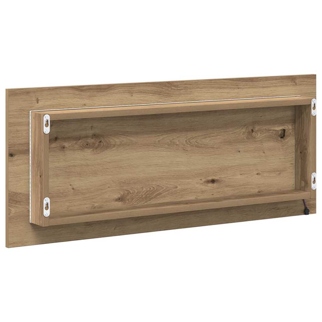 Spiegel Artisan-Eiche 90 x 8,5 x 37 cm Holzwerkstoff