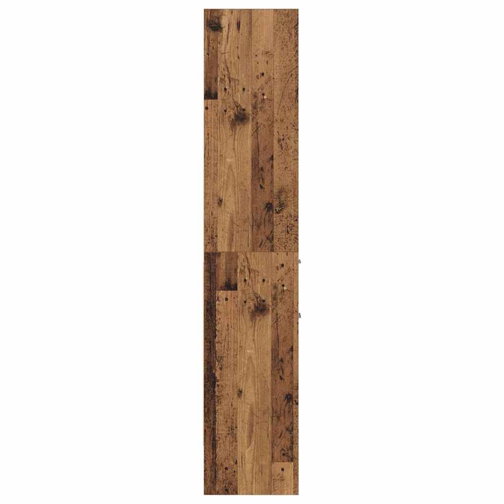 Bücherregal Altholz 40 x 35 x 180 cm Holzwerkstoff