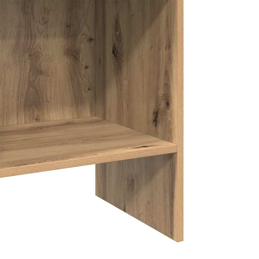 Bücherregal Artisan-Eiche 40 x 35 x 180 cm Holzwerkstoff