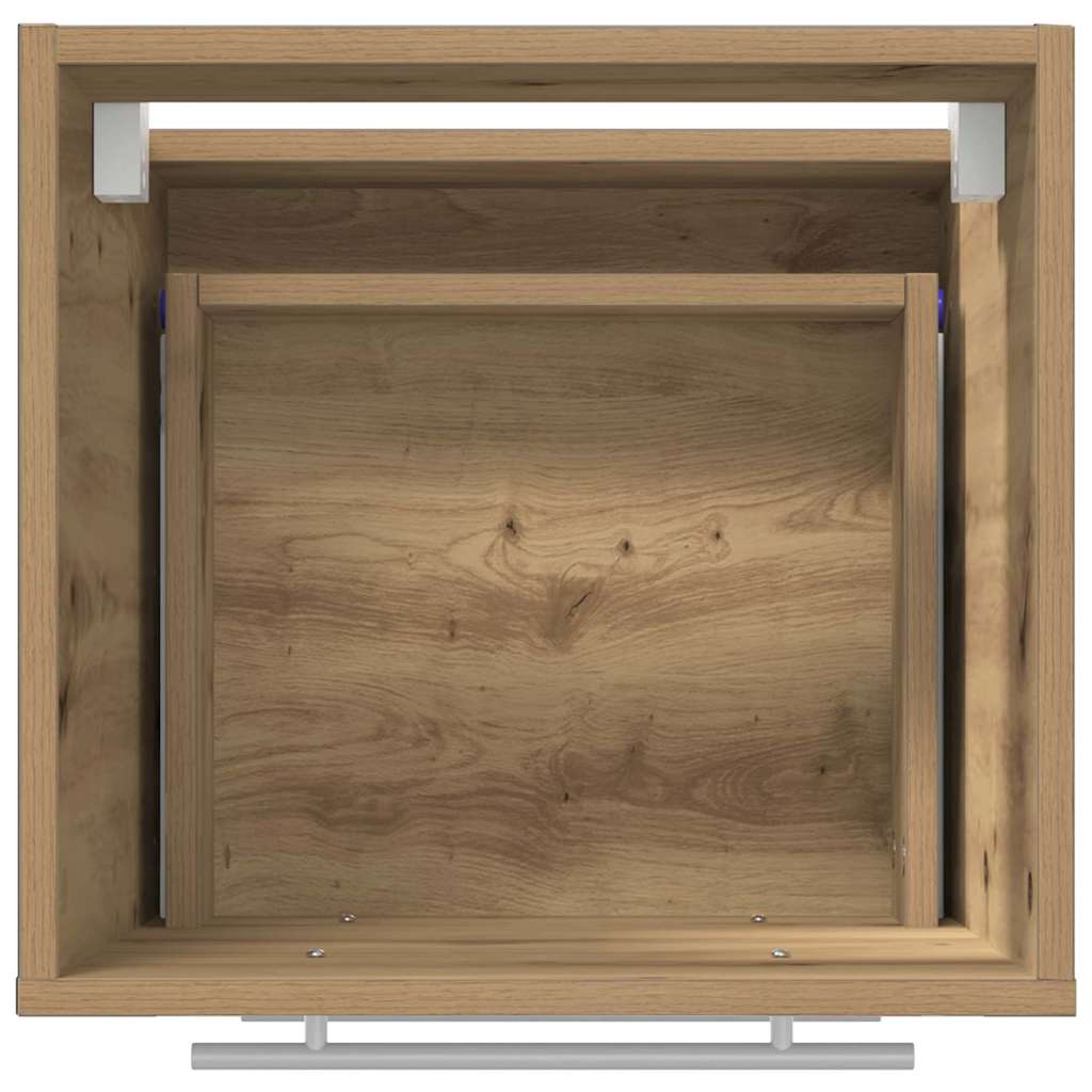 Badezimmermöbel-Set mit Schubladen Braun 41 x 38,5 x 48 cm