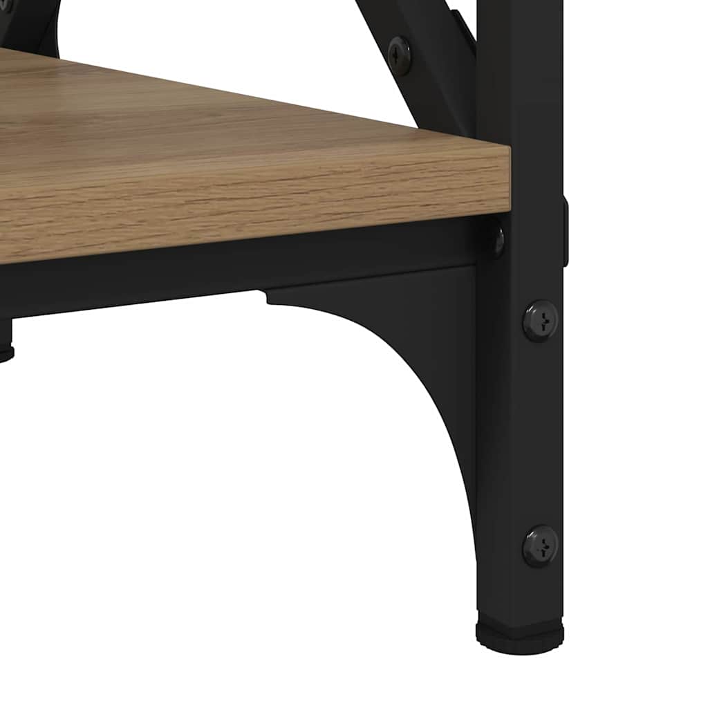 Couchtisch Artisan-Eiche 80 x 45 x 45.5 cm Holzwerkstoff