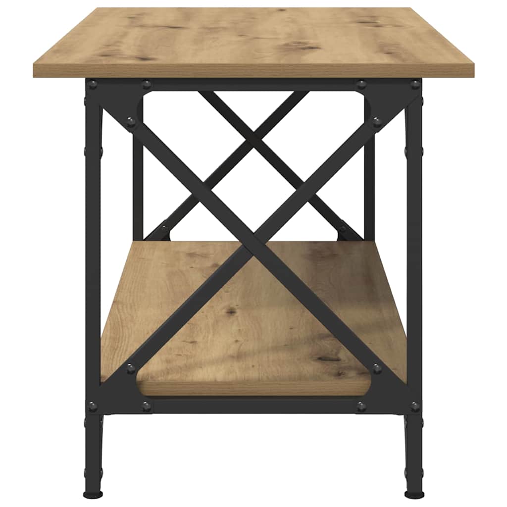 Couchtisch Artisan-Eiche 80 x 45 x 45.5 cm Holzwerkstoff