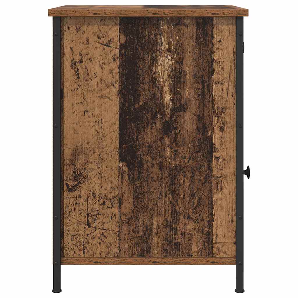Nachttisch mit Schubladen Altholz 40 x 42 x 60 cm Holzwerkstoff