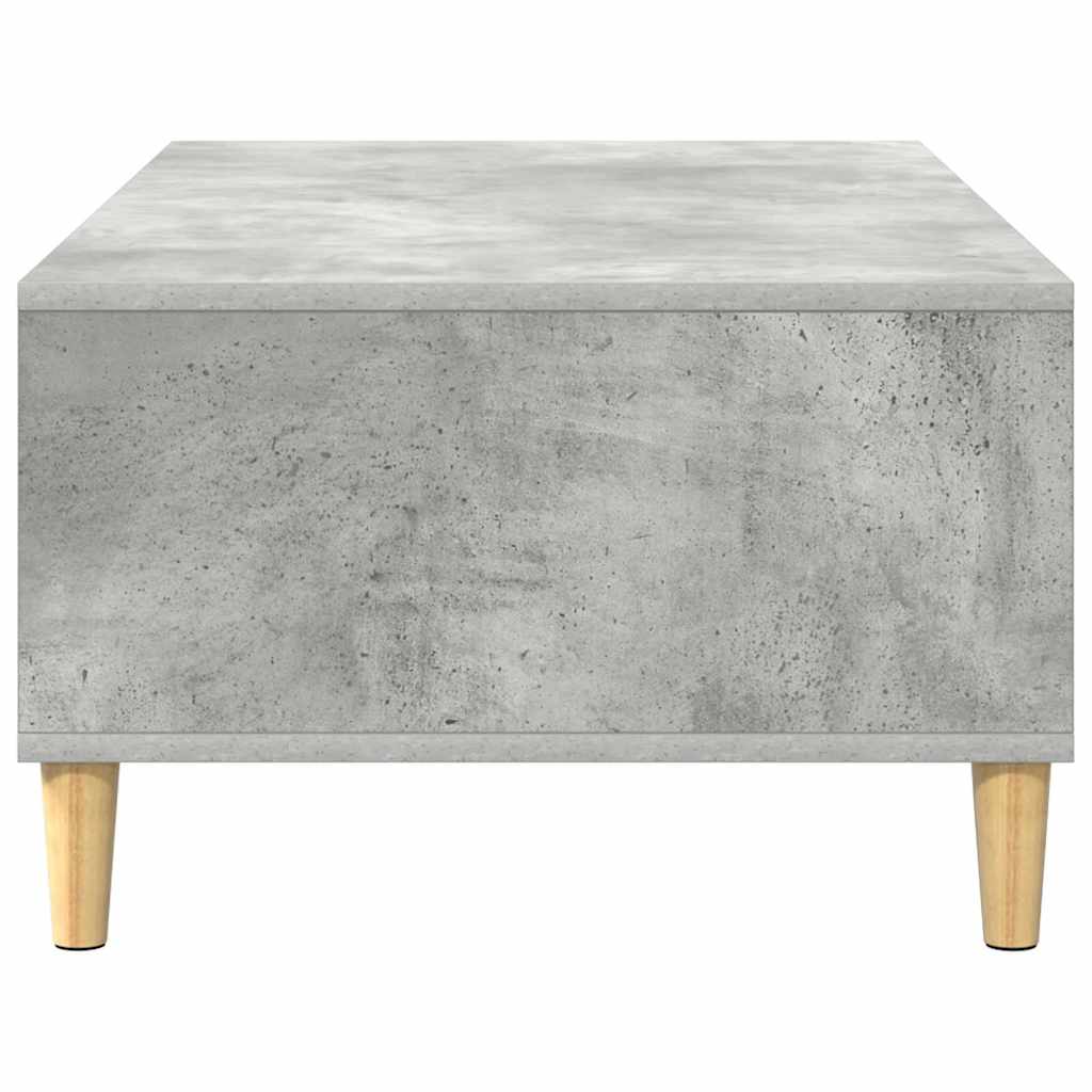 Couchtisch Beton Grau 102 x 55 x 35 cm Holzwerkstoff