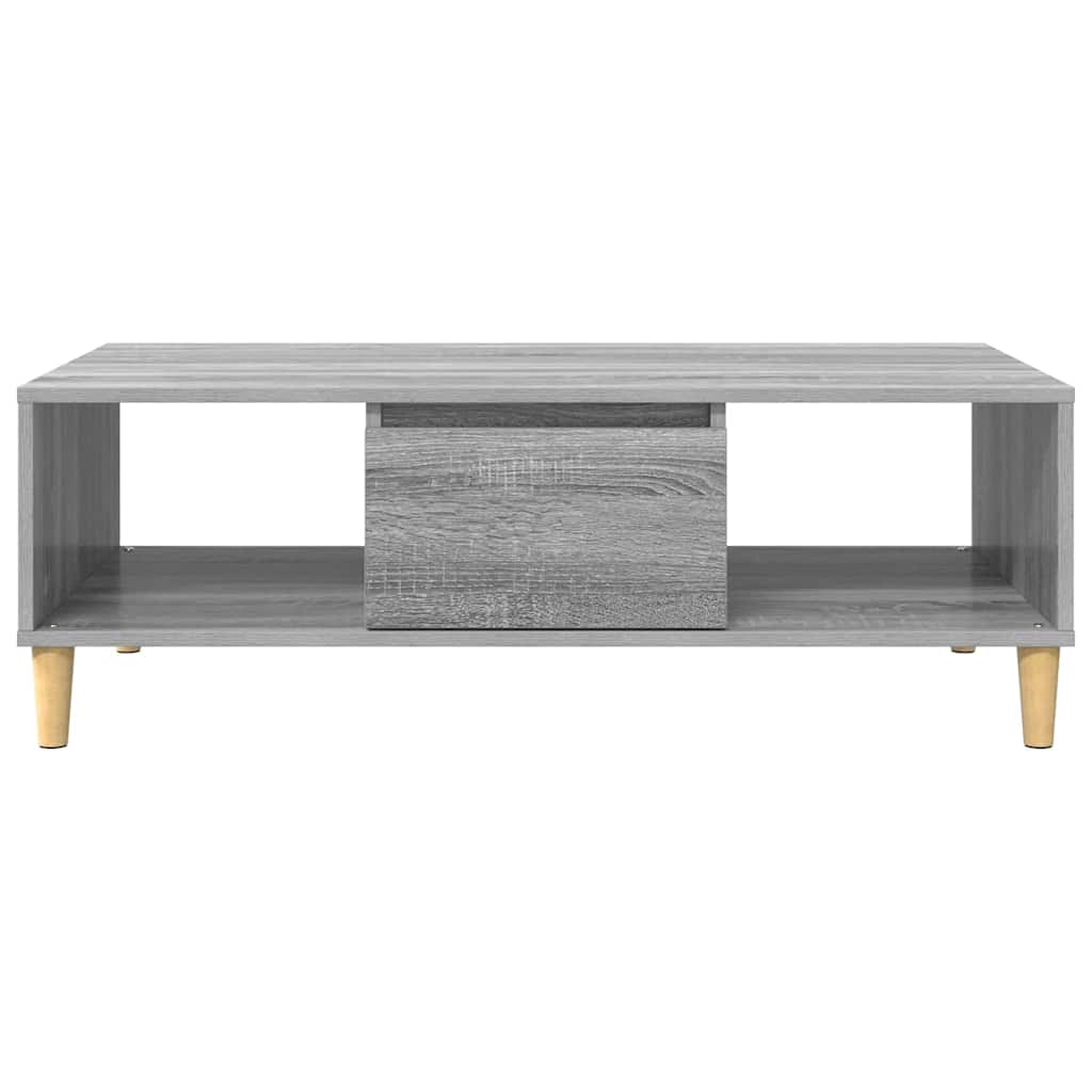 Couchtisch Graues Sonoma 102 x 55 x 35 cm Holzwerkstoff