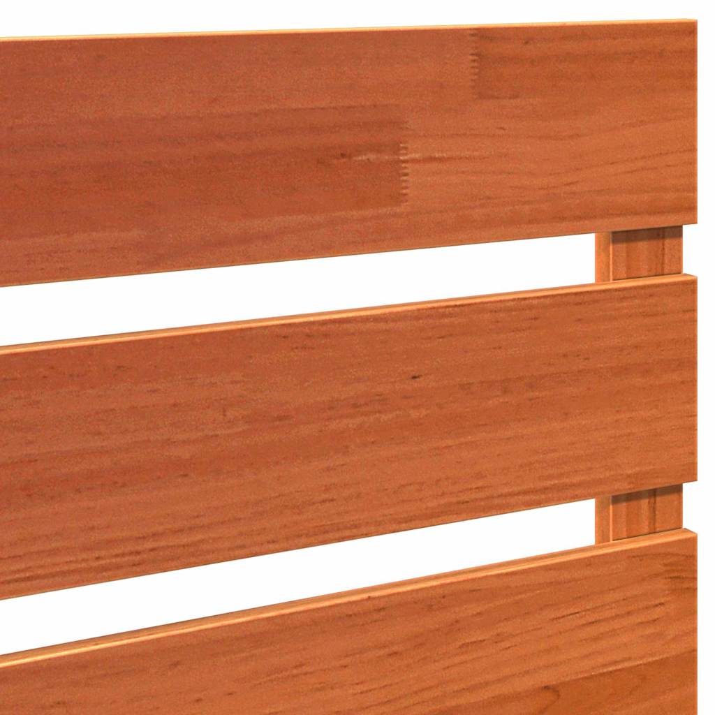 Kopfteil Wachsbraun 200,5 x 3 x 80 cm Massives Kiefernholz