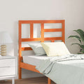 Bettkopfteil Wachsbraun 80,5 x 4 x 104 cm Massives Kiefernholz