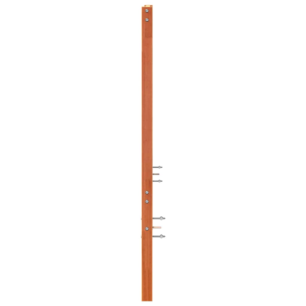 Bettkopfteil Wachsbraun 80,5 x 4 x 104 cm Massives Kiefernholz