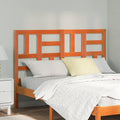 Bettkopfteil Wachsbraun 145,5 x 4 x 104 cm Massives Kiefernholz