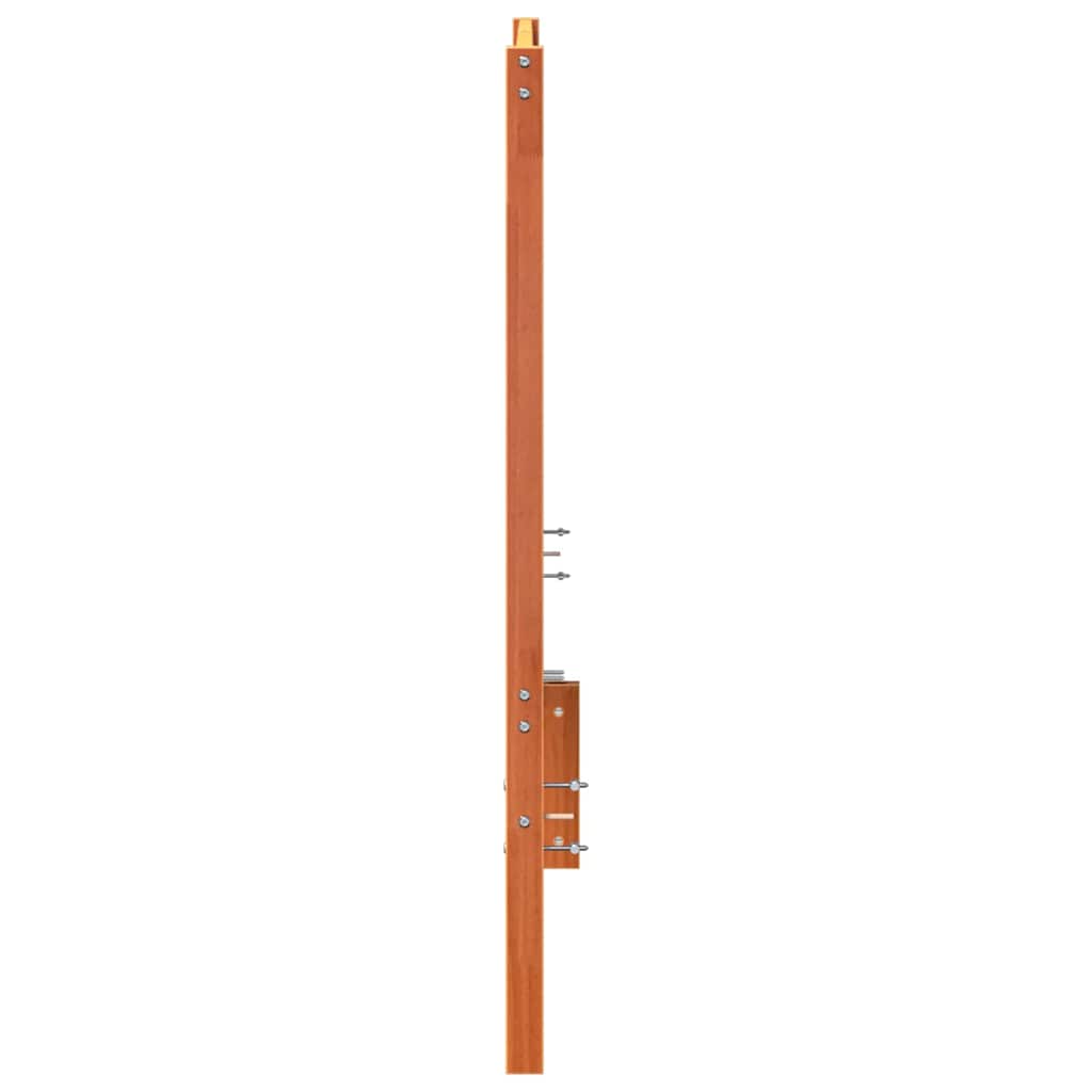 Bettkopfteil Wachsbraun 145,5 x 4 x 104 cm Massives Kiefernholz