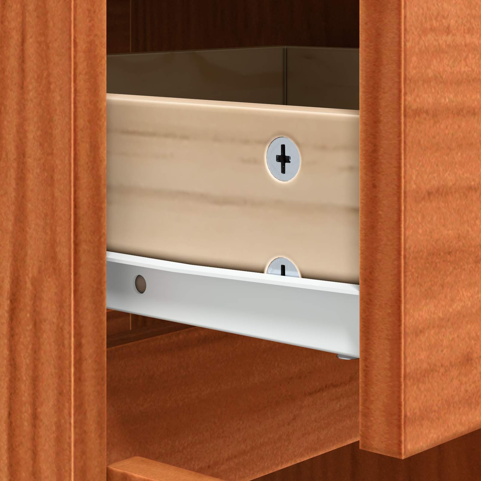 Sideboard Wachsbraun 110 x 34 x 75 cm Massives Kiefernholz