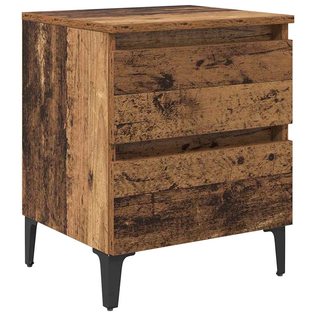 Nachttisch Altholz 40 x 35 x 50 cm Holzwerkstoff
