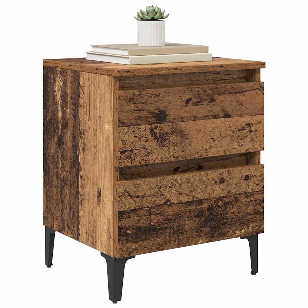 Nachttisch Altholz 40 x 35 x 50 cm Holzwerkstoff