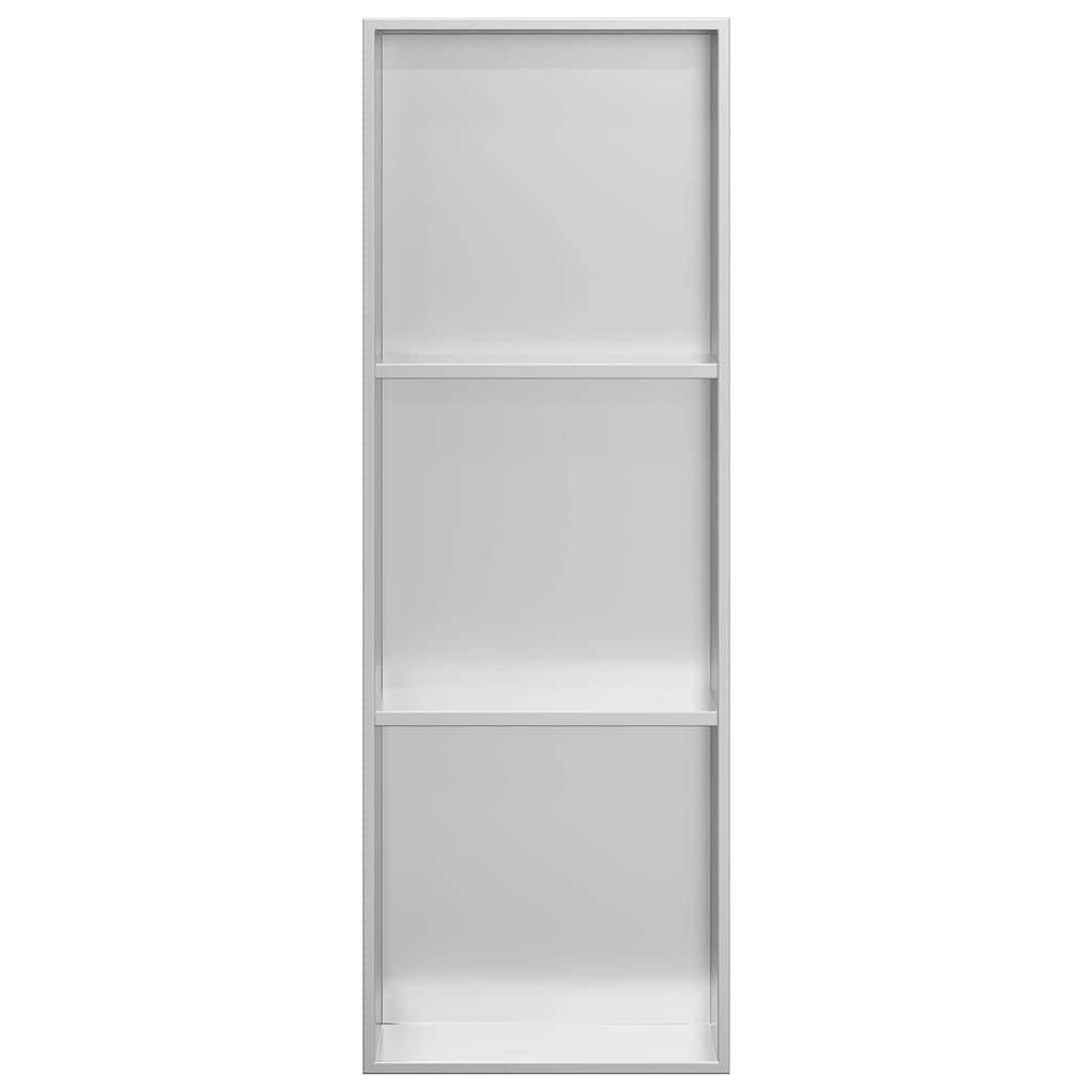 Duschnische Silber 90 x 30 x 9,5 cm Edelstahl