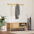 Flurbank FLORO Wachsbraun 115 x 40 x 45 cm Massivholz Kiefer